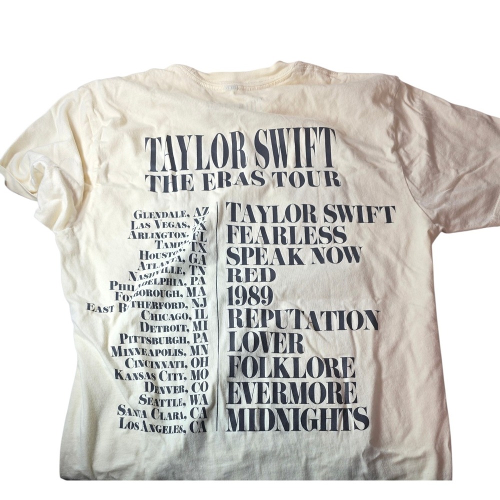 Taylor Swift The Eras Tour Official Merch Small T Shirt, Cosmetic Bag, Bucket - Picture 3 of 6